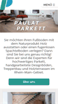 Mobile Screenshot of paulat-parkett.de
